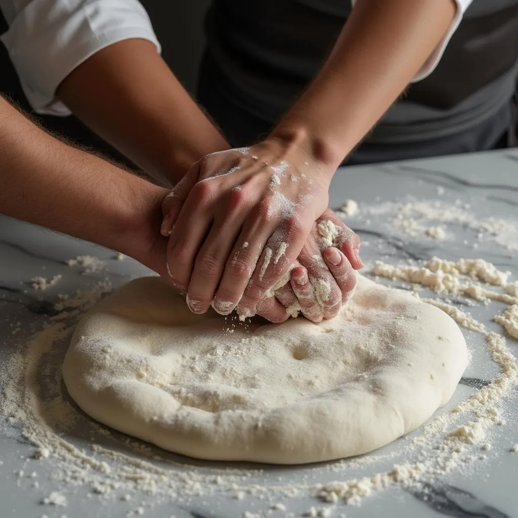 Preparación de masa
