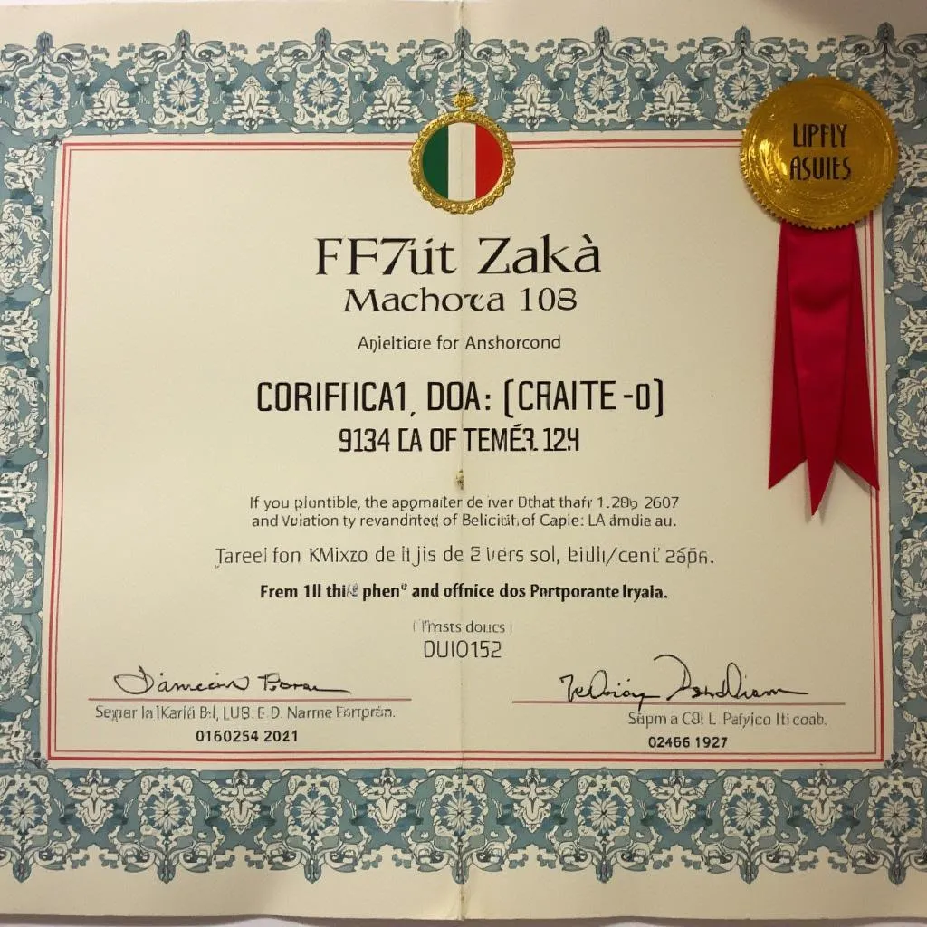 Certificación