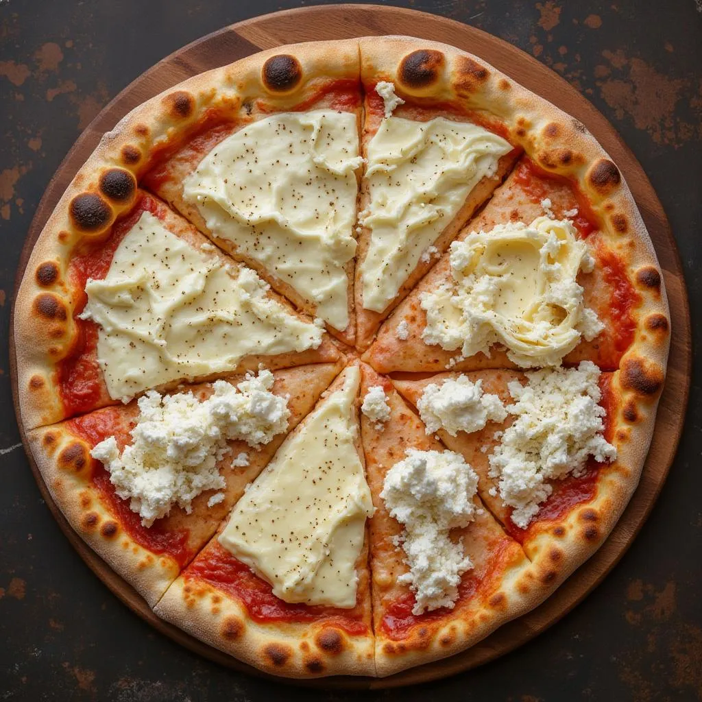 Pizza Cuatro Quesos